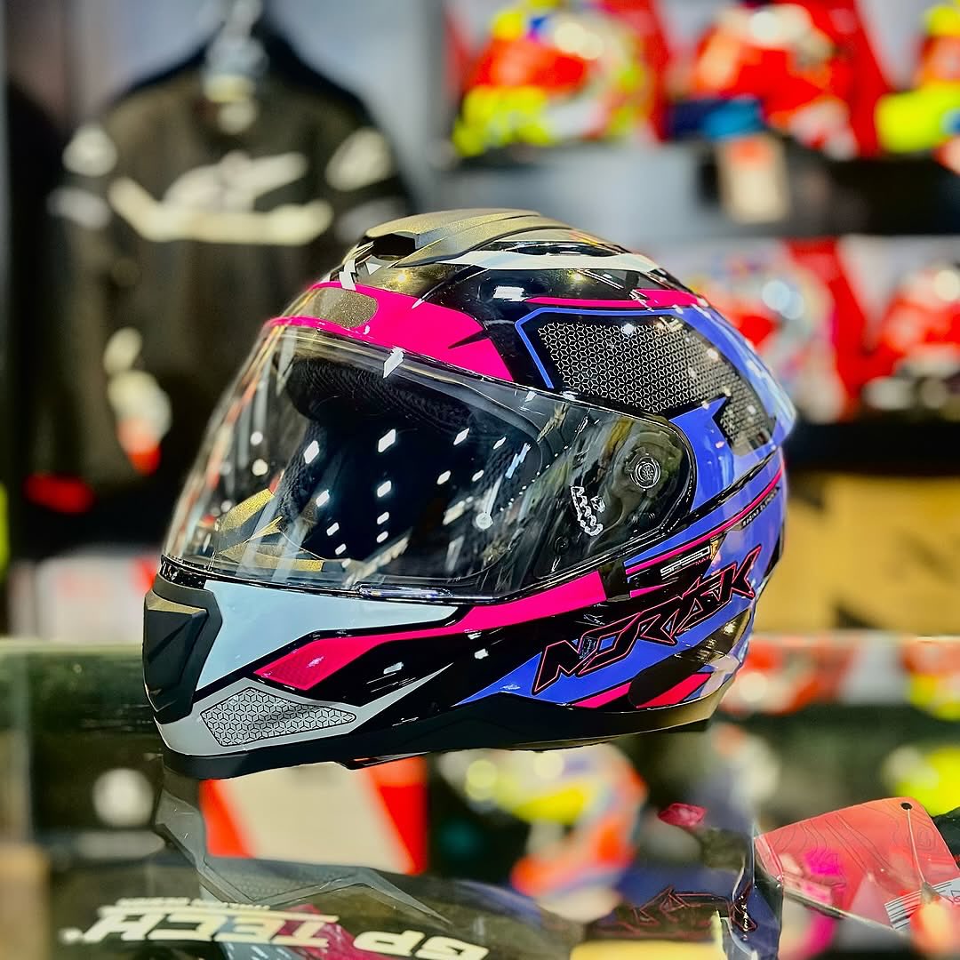 CAPACETE NORISK SPEEDMAX ROSA