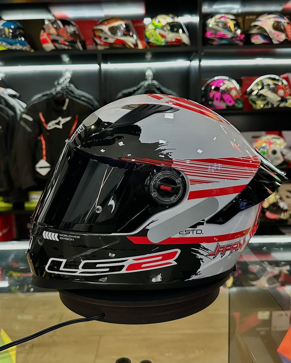 CAPACETE LS2 CLASSIC S DIGITAL PRETO
