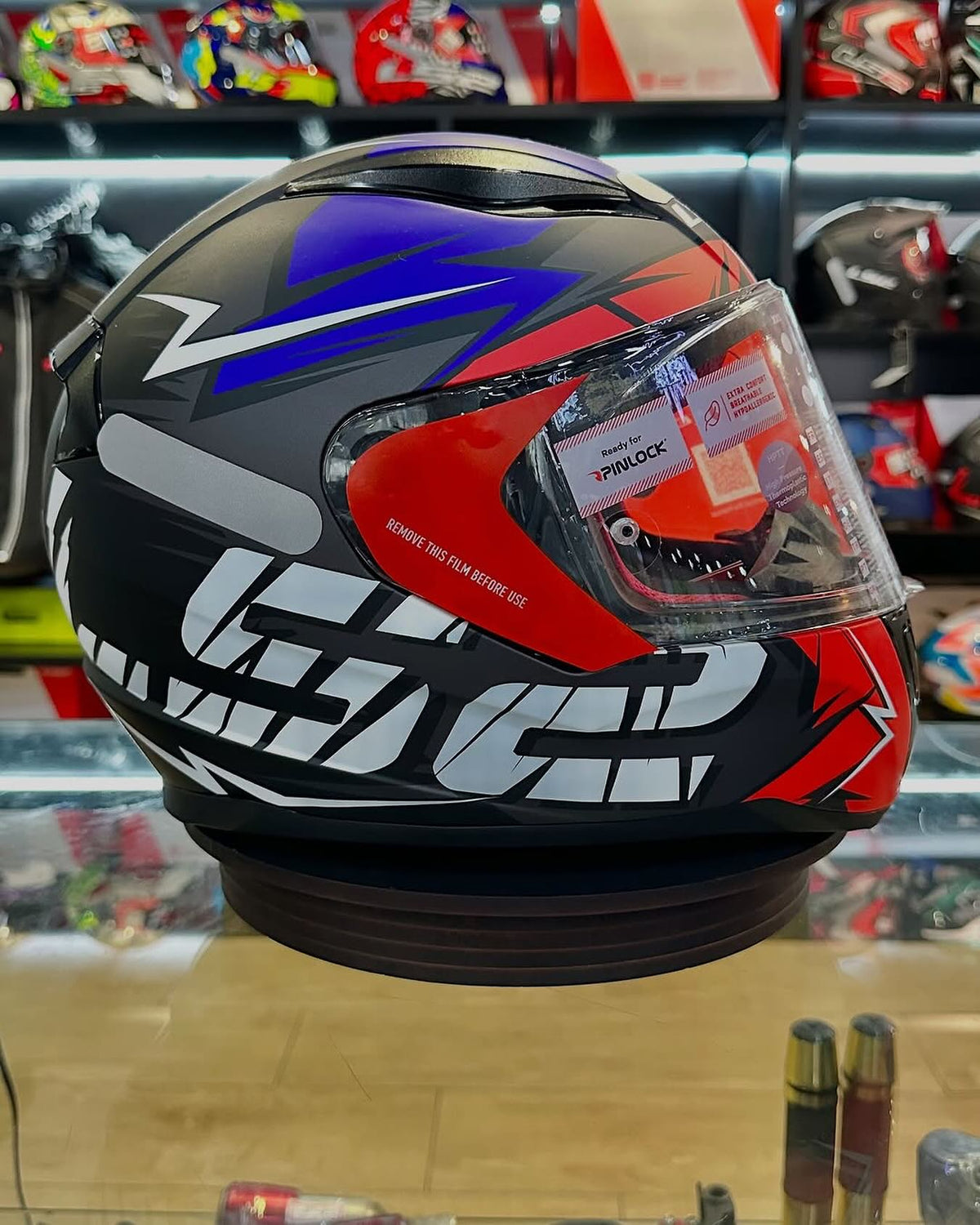 CAPACETE LS2 RAPID CROMO CINZA