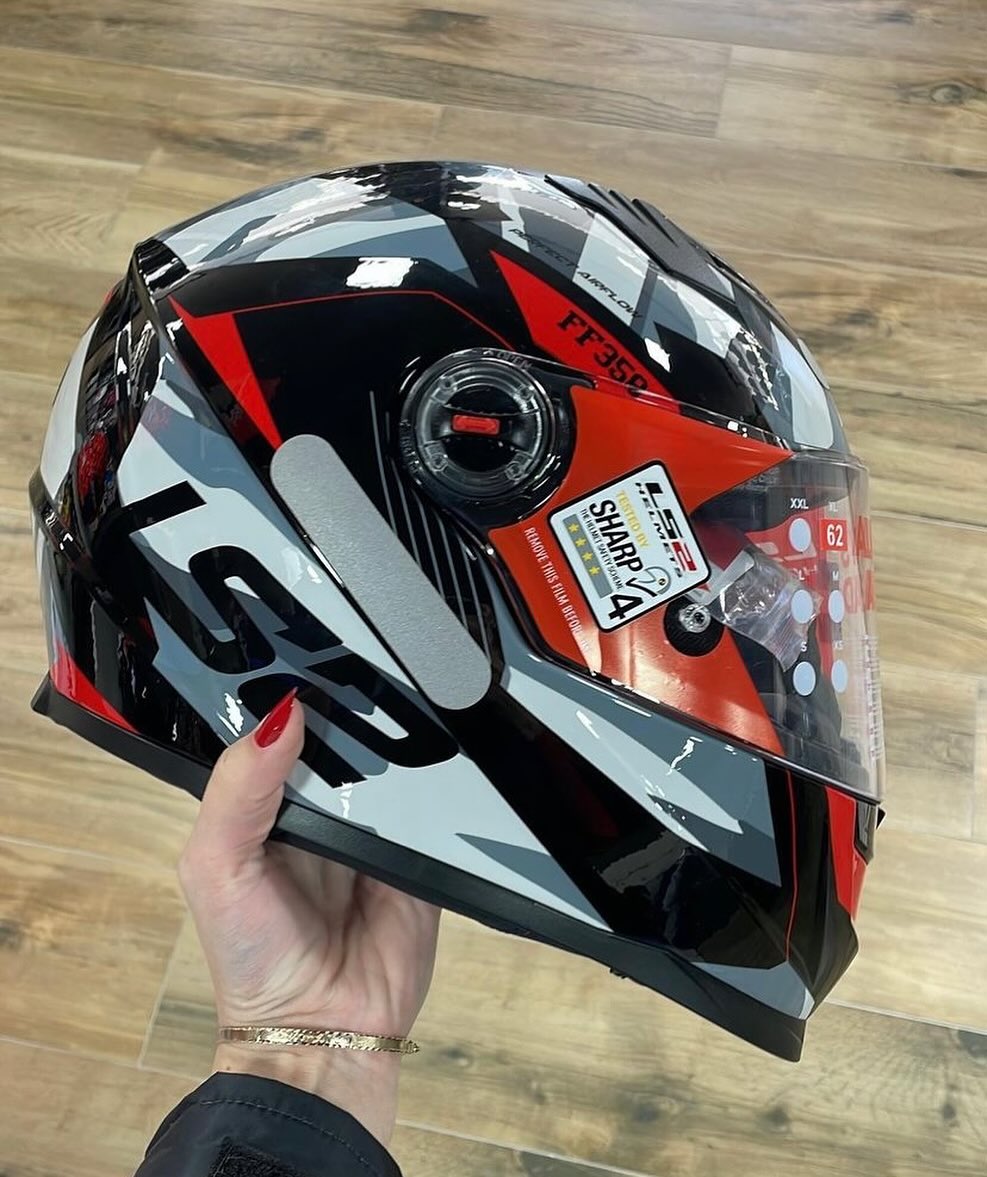 CAPACETE LS2 CLASSIC TANK VERMELHO