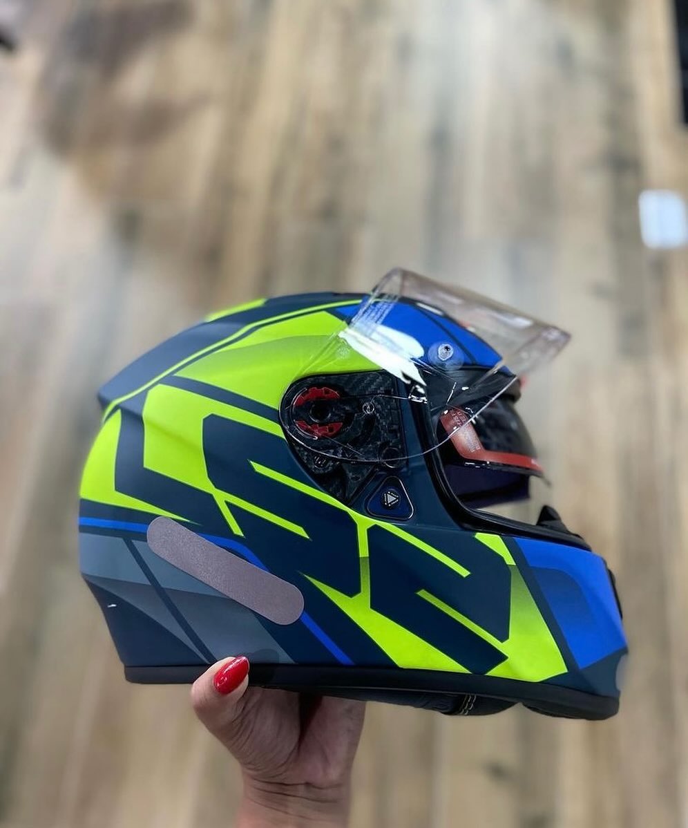 CAPACETE LS2 VECTOR FT2 KRIPTON AZUL