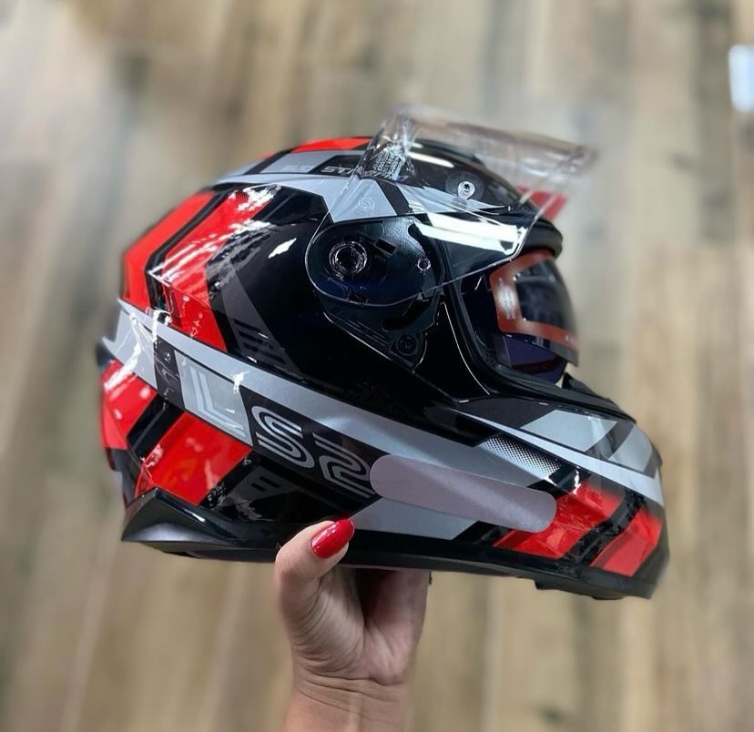 CAPACETE LS2 STREAM LOOP PRETO