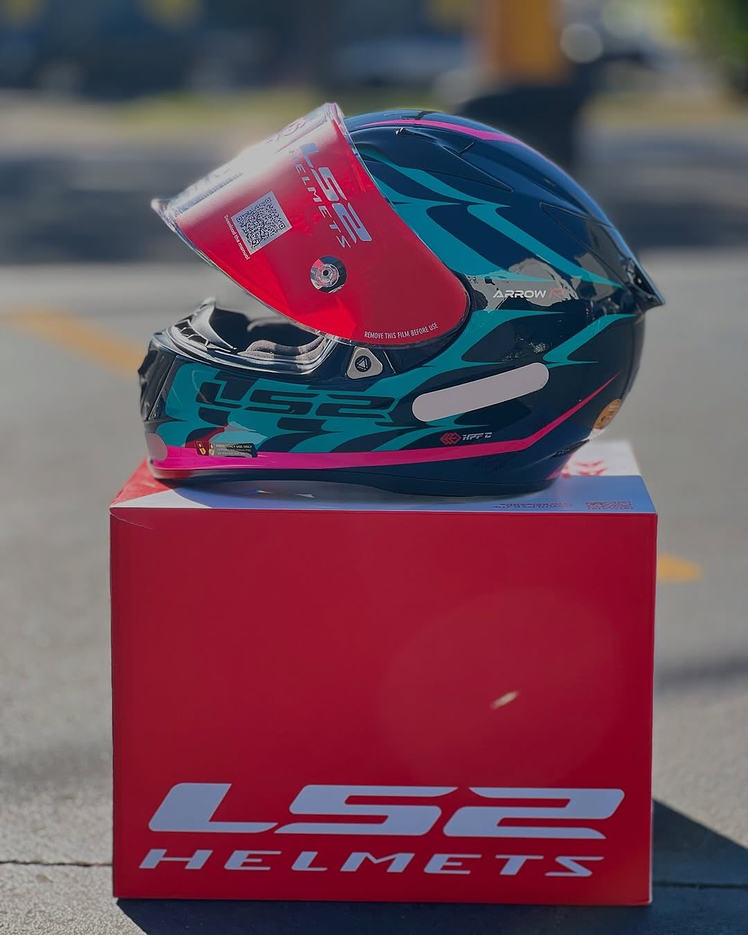 CAPACETE LS2 ARROW FLAMES VERDE