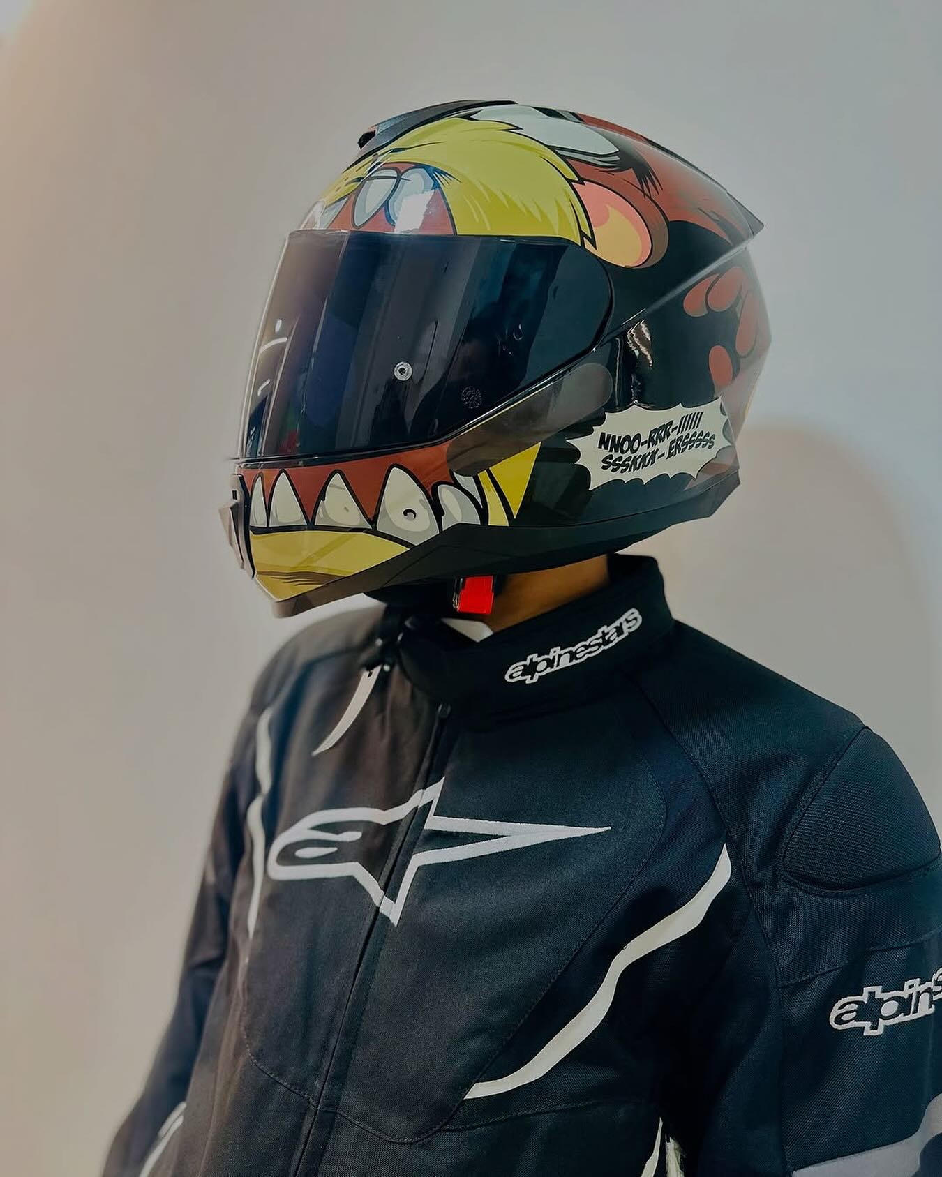 JAQUETA ALPINESTARS T-JAWS V3 WP PRETA