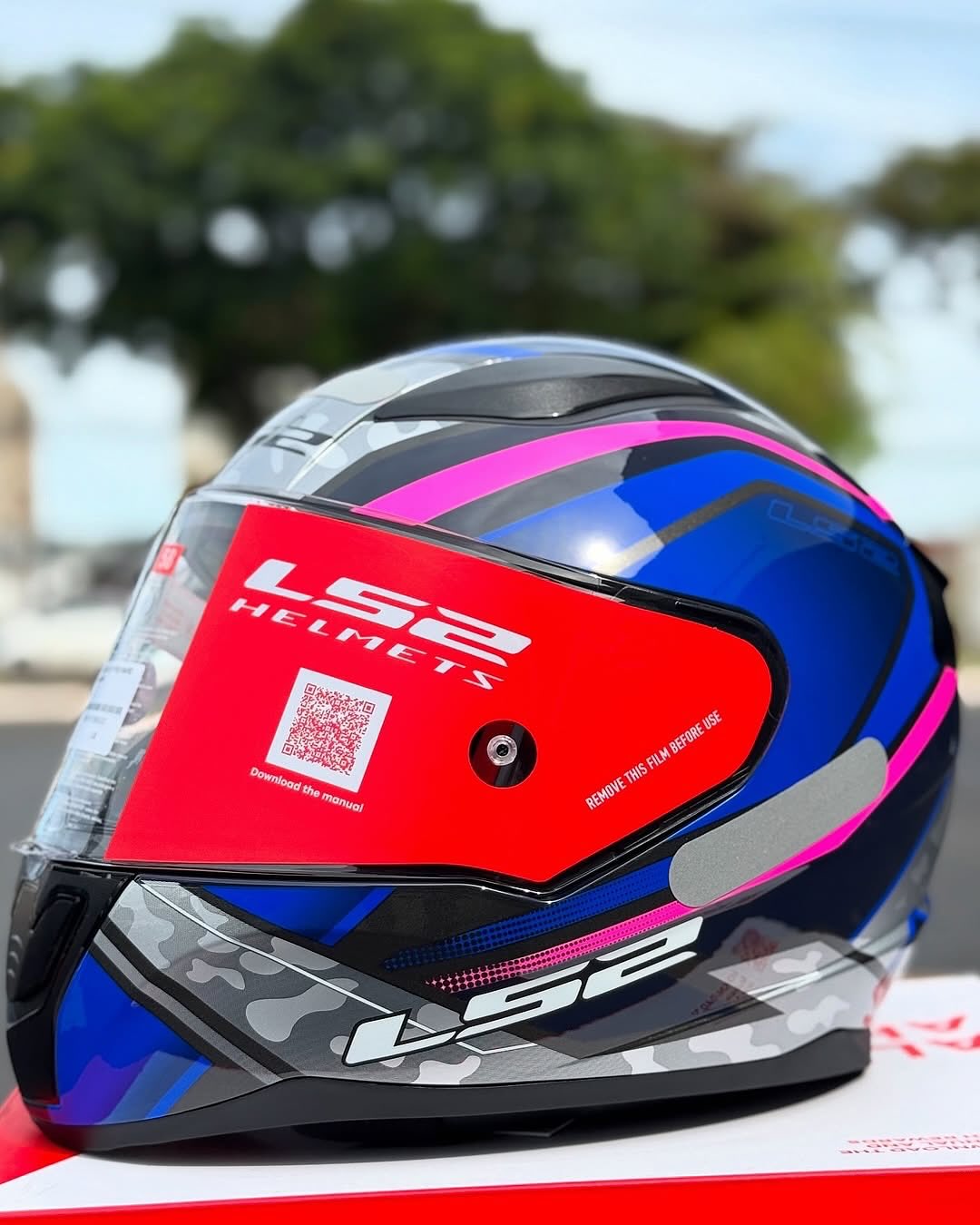 CAPACETE LS2 RAPID UFO ROSA