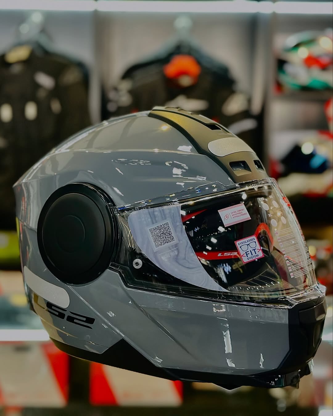 CAPACETE LS2 SCOPE FF902 MONOCOLOR CINZA