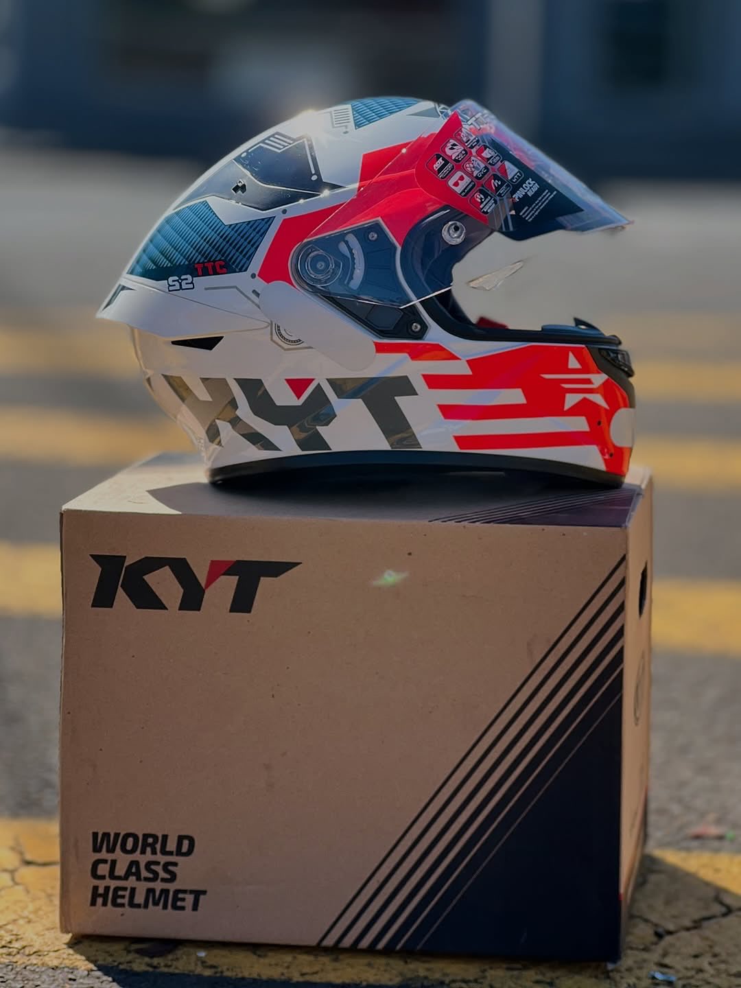 CAPACETE KYT TT COURSE FUSELAGE