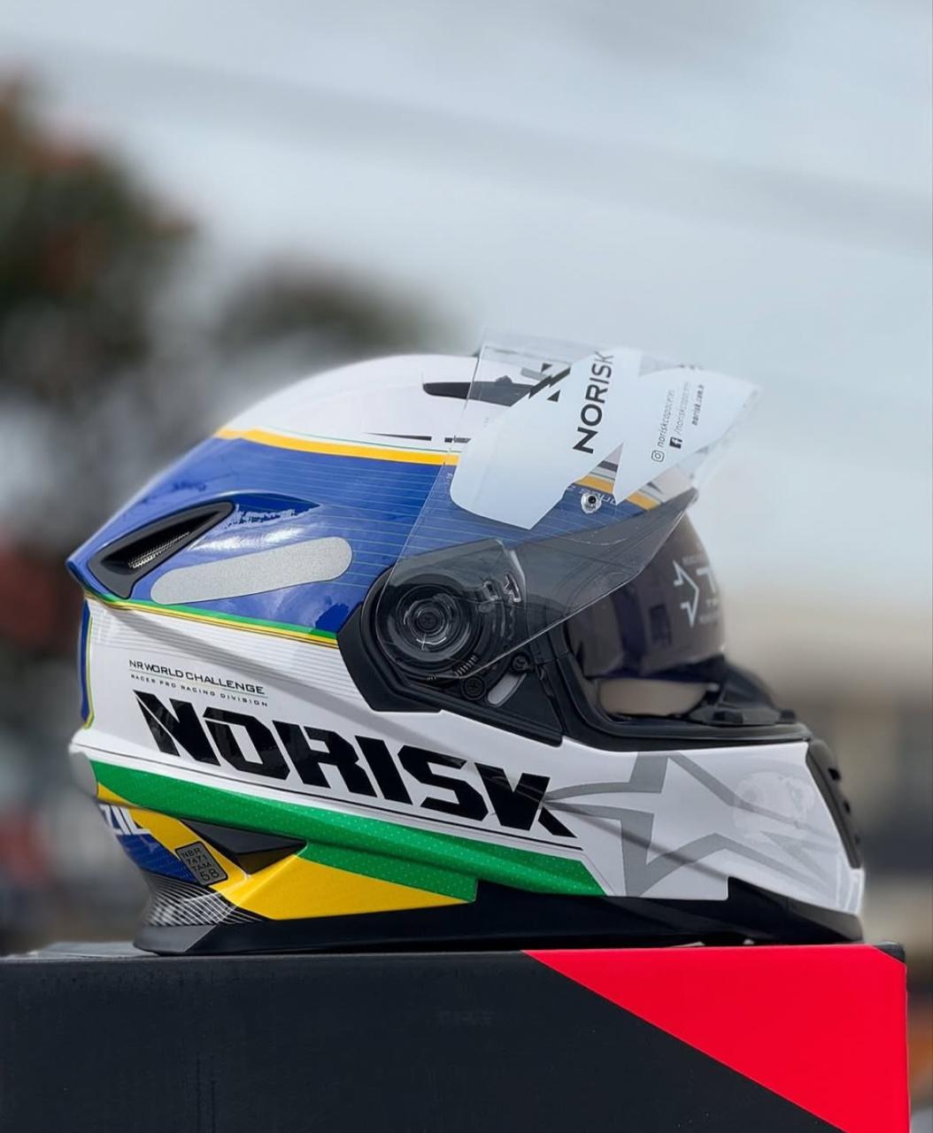 CAPACETE NORISK SOUL GRAND PRIX BRASIL