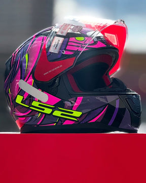 CAPACETE LS2 RAPID ATHENA ROXO