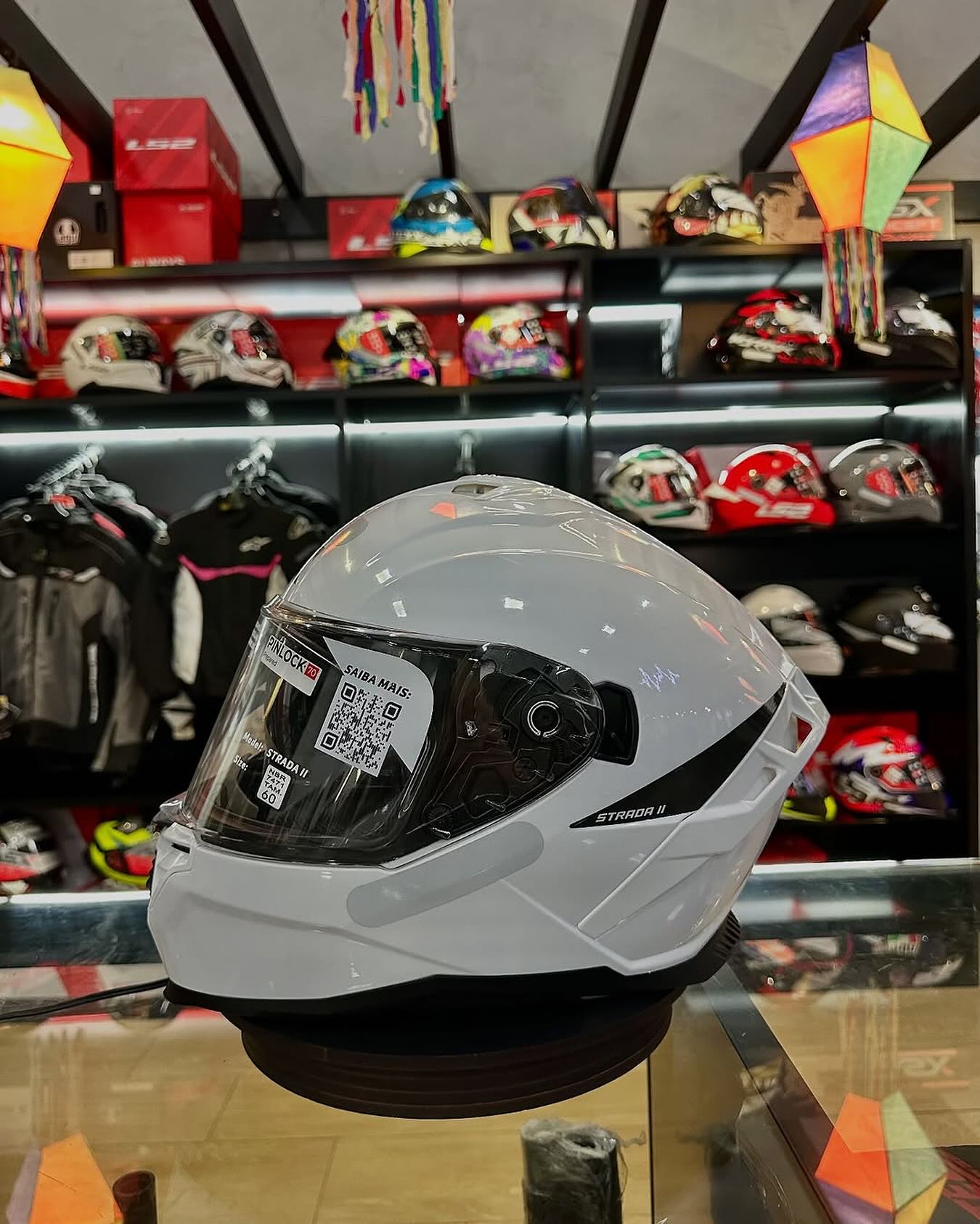 CAPACETE NORISK STRADA II BRANCO